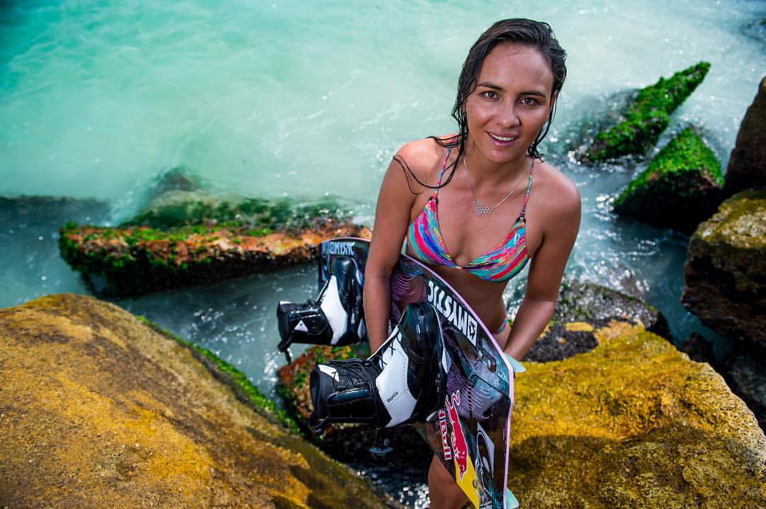 Bruna Kajiya in Greece